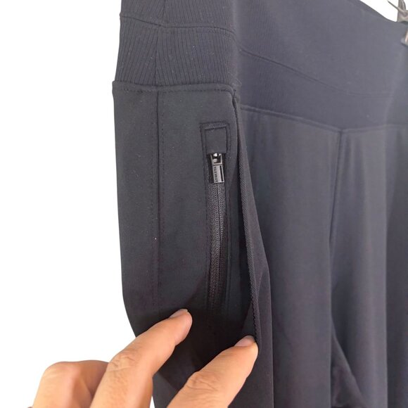 Athleta Black Venice High Rise Wide Leg Pants Large - Picture 6 of 14